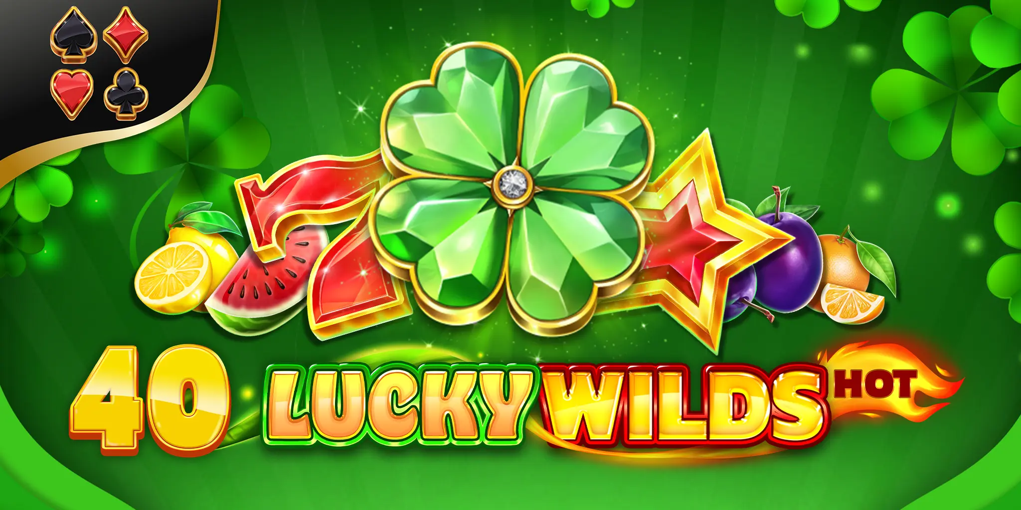 40 Lucky Wilds Hot